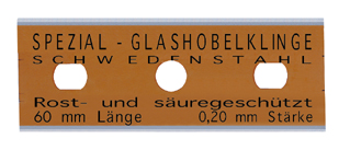 Glashobelklinge 60 mm