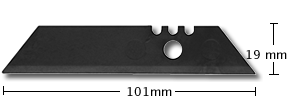 Kunststoff-Trapezklinge 101 mm ALD