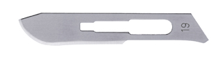Scalpell-Klinge Typ 19
