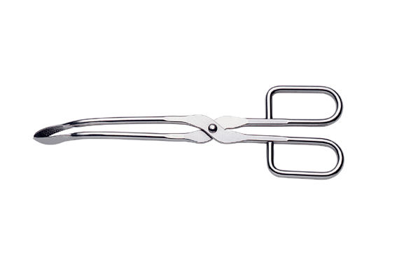 Sterilisierzange, gebogen