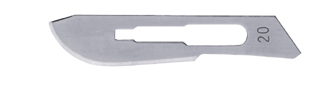 Scalpell-Klinge Typ 20